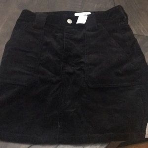 Women’s Black Corduroy skirt